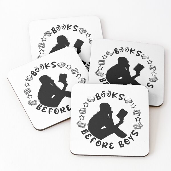 Item preview, Funny Books before boys for bookish girls designed and sold by shmodev.