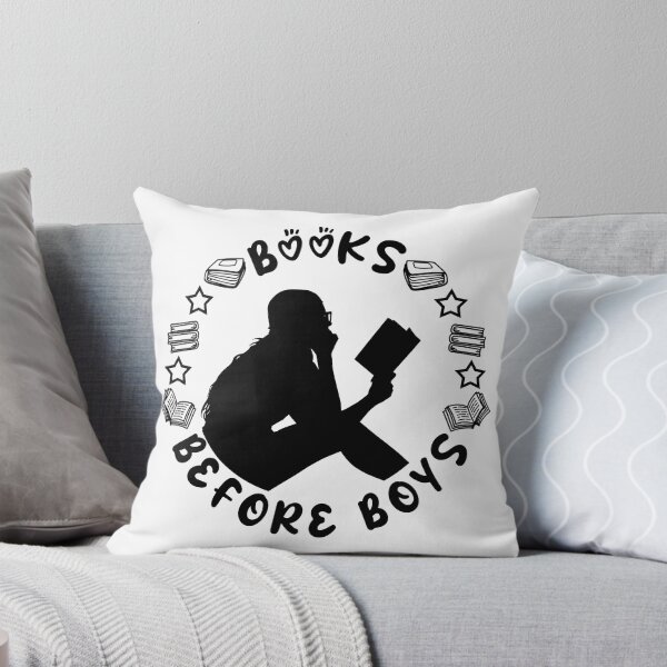 Item preview, Funny Books before boys for bookish girls designed and sold by shmodev.