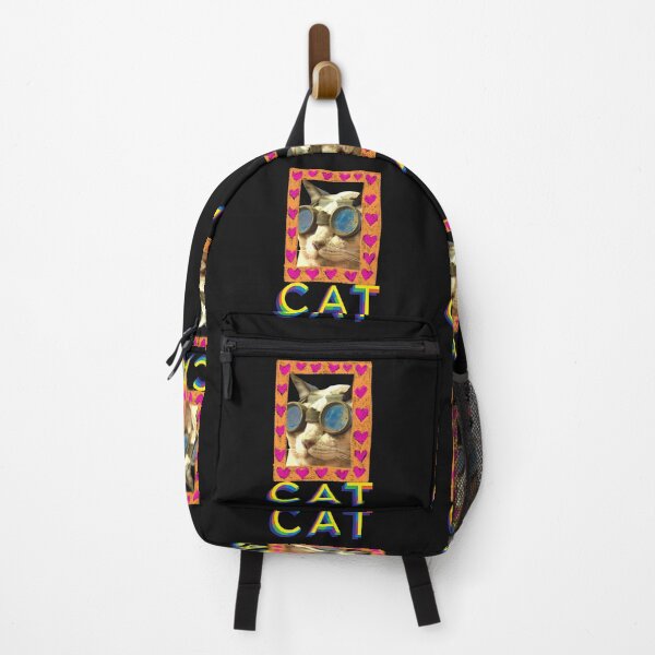 Item preview, cat daddy black cat vintage eighties style cat retro images designed and sold by starfishstuff.