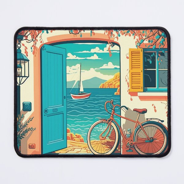 Item preview, Illustration of the front door of house, designed and sold by Ariadna de Raadt.