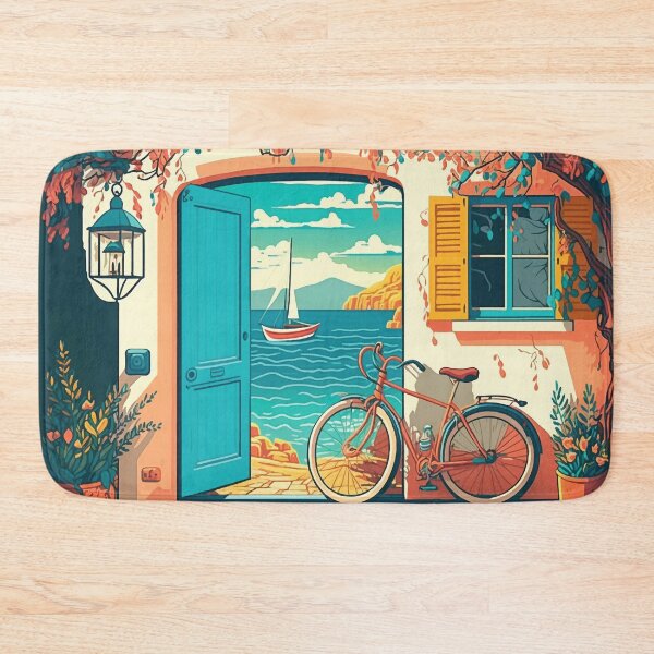 Item preview, Illustration of the front door of house, designed and sold by Ariadna de Raadt.