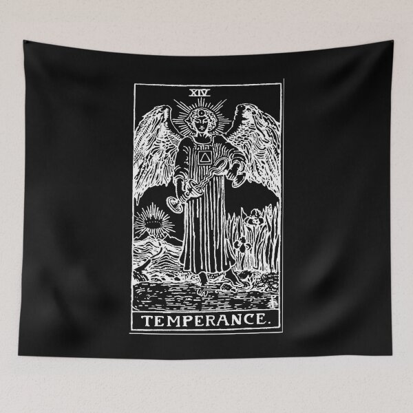 Item preview, Temperance Tarot in white designed and sold by winterwinter.