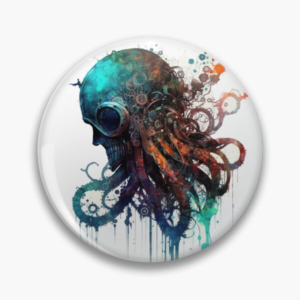 Item preview, Steampunk Animals - Mechanical Octopus #4 designed and sold by MindAsylum.
