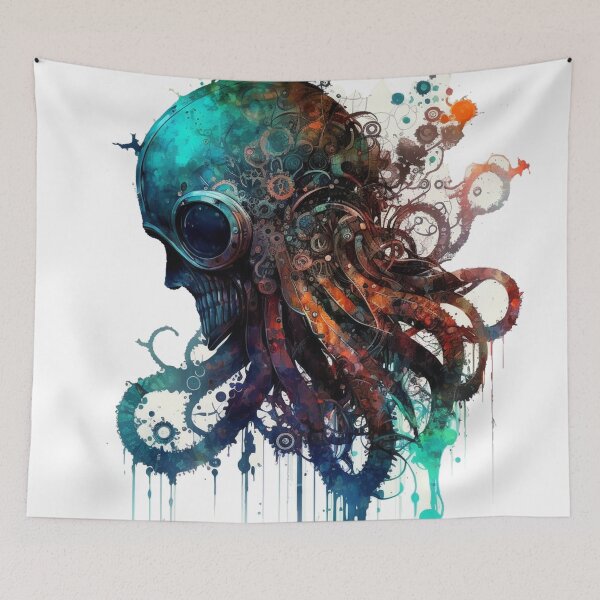 Item preview, Steampunk Animals - Mechanical Octopus #4 designed and sold by MindAsylum.