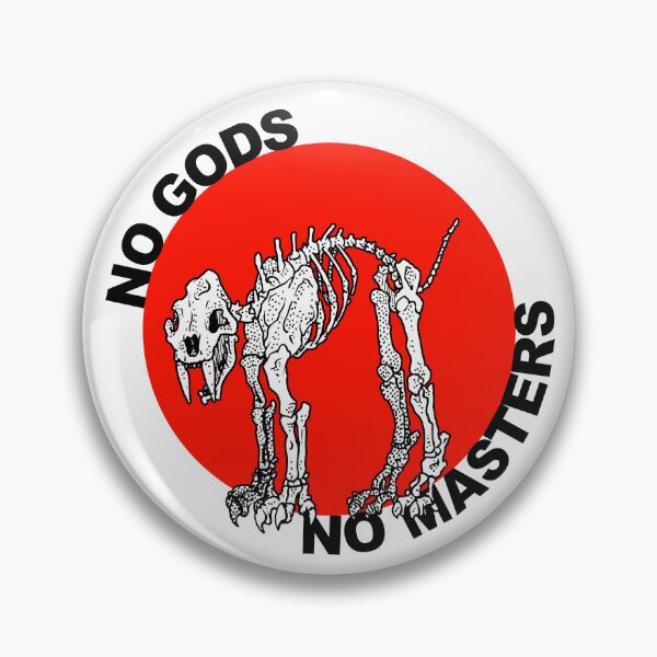 Item preview, No Gods No Masters [red ver.] designed and sold by SaboAbT.