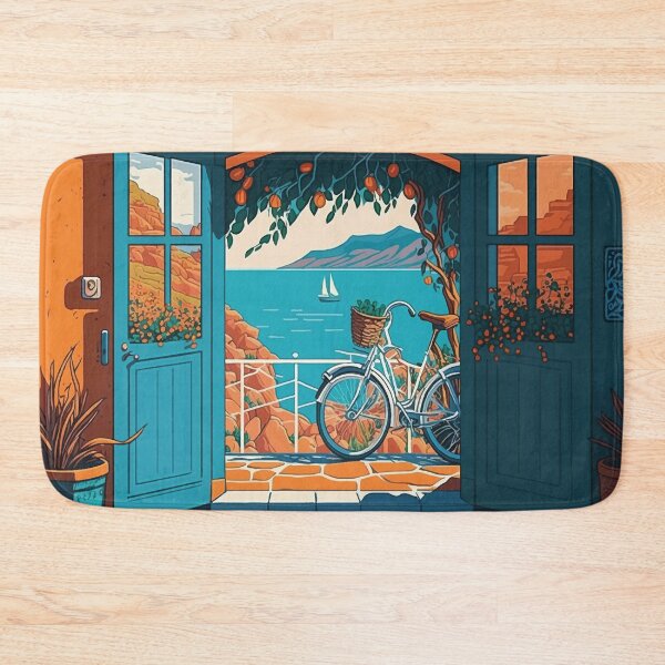 Item preview, Illustration of the front door of house, designed and sold by Ariadna de Raadt.