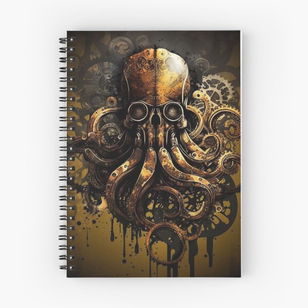 Item preview, Steampunk Animals - Mechanical Octopus #5 designed and sold by MindAsylum.