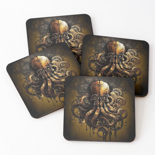 Item preview, Steampunk Animals - Mechanical Octopus #5 designed and sold by MindAsylum.