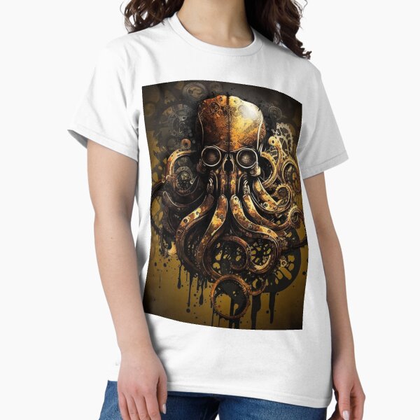 Item preview, Steampunk Animals - Mechanical Octopus #5 designed and sold by MindAsylum.