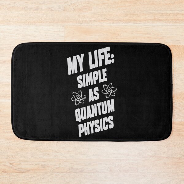Item preview, My life: Simples as Quantum Physics funny quote.  designed and sold by paulo silveira.