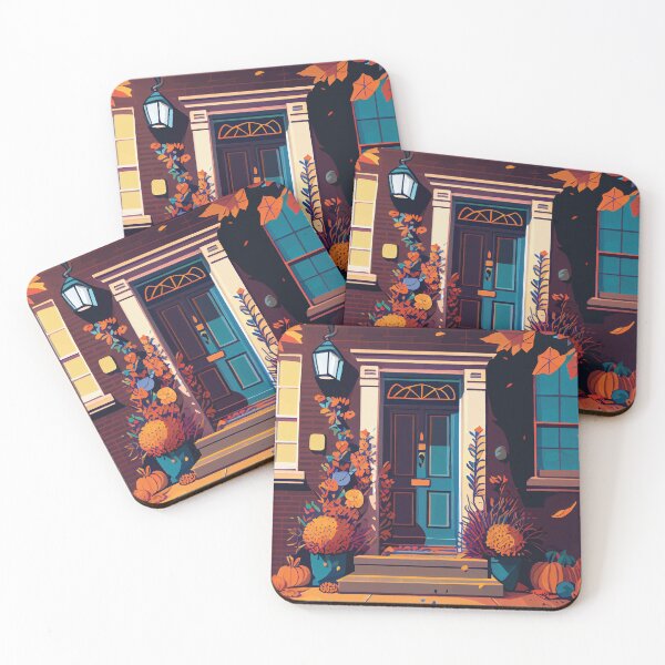 Item preview, Illustration of the front door of house,  designed and sold by Ariadna de Raadt.