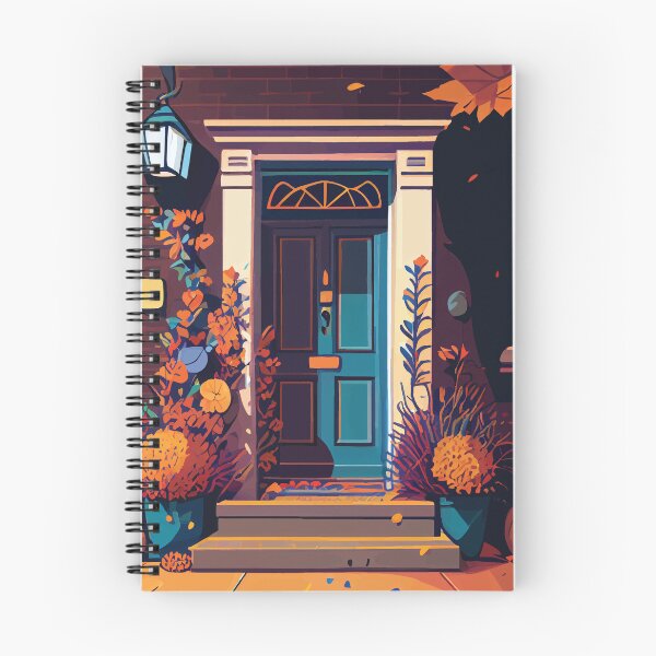 Item preview, Illustration of the front door of house,  designed and sold by Ariadna de Raadt.