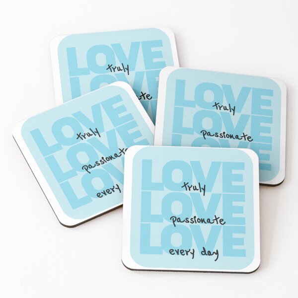 Item preview, Love - Truly, Passionate, Every day designed and sold by vikyky.