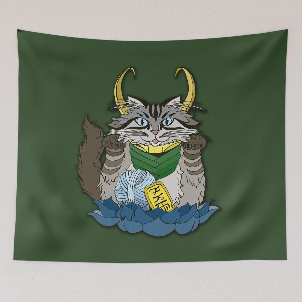 Item preview, Loki Cat designed and sold by mylesantstudios.