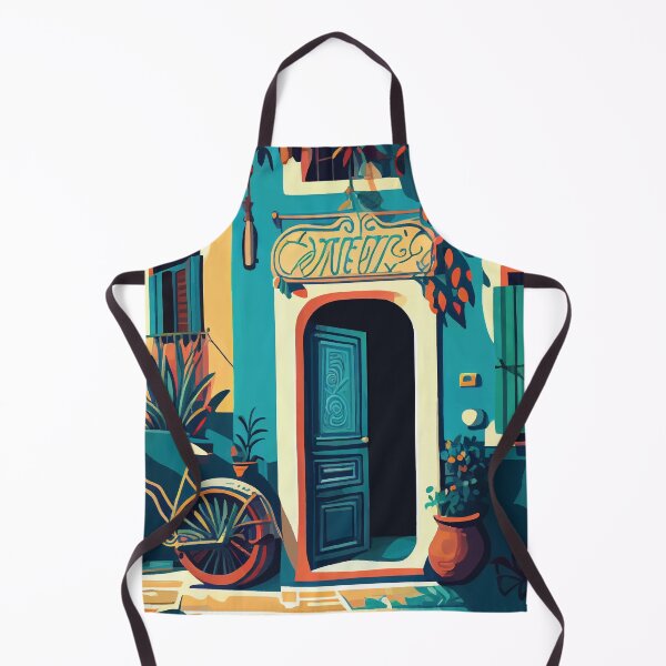 Item preview, Illustration of the front door of house, designed and sold by Ariadna de Raadt.