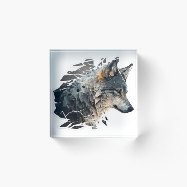 Aperçu de l'œuvre Loup solitaire créée et vendue par Deadv.