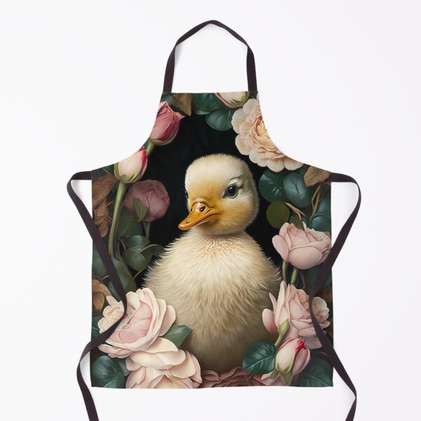 Item preview, Duckling In Roses designed and sold by dotperinchart.