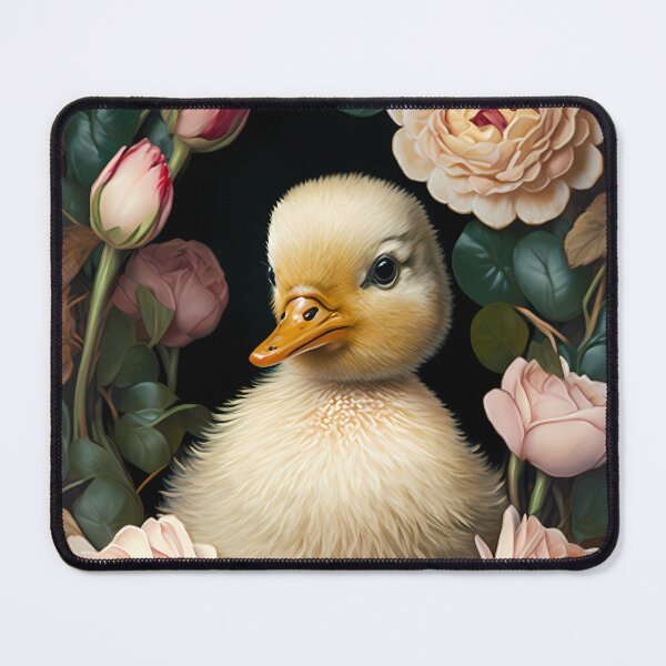 Item preview, Duckling In Roses designed and sold by dotperinchart.