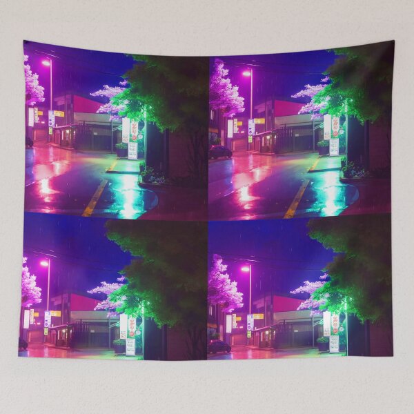 Item preview, Rain on the street designed and sold by calcoc.