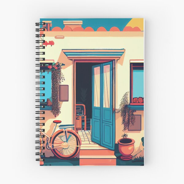 Item preview, Illustration of the front door of house,  designed and sold by Ariadna de Raadt.