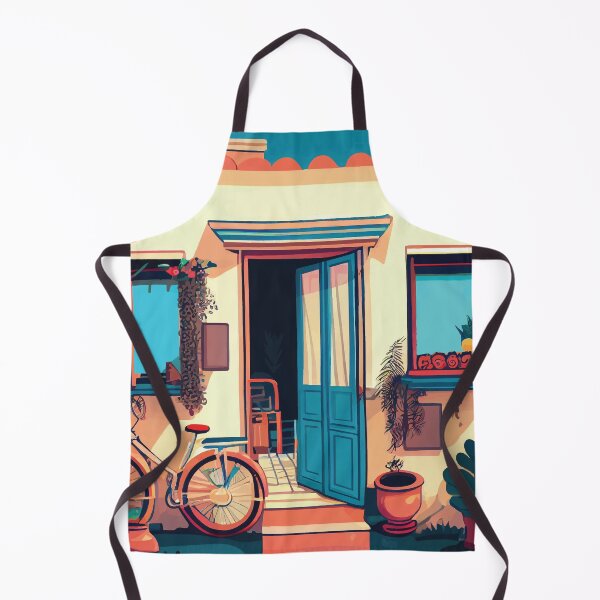 Item preview, Illustration of the front door of house, designed and sold by Ariadna de Raadt.