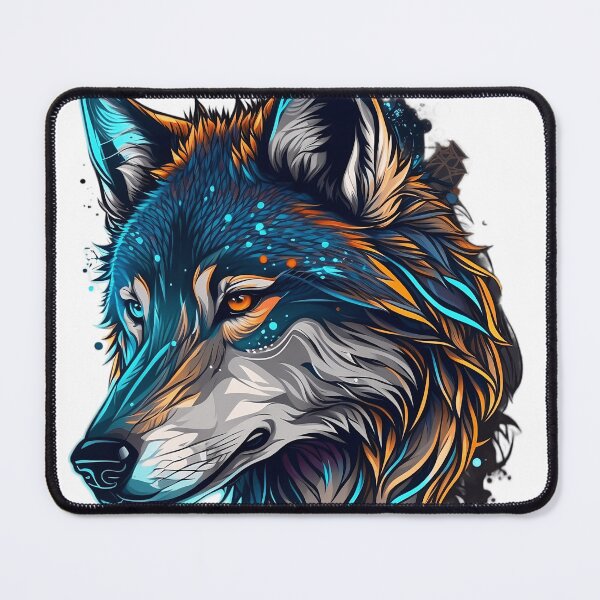 Item preview, cosmic wolf designed and sold by Deadv.