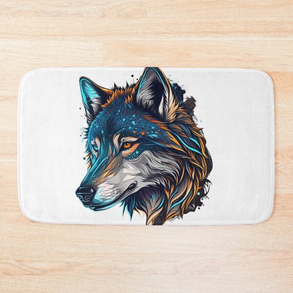 Item preview, cosmic wolf designed and sold by Deadv.