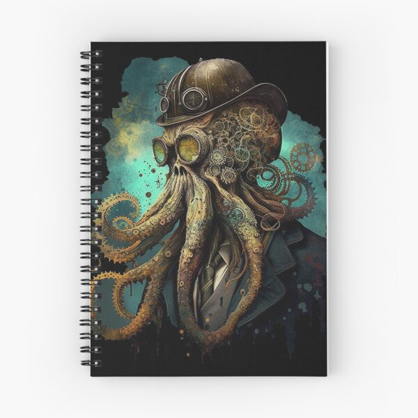 Item preview, Steampunk Animals - Mechanical Octopus #8 (Lord Chtulhu) designed and sold by MindAsylum.