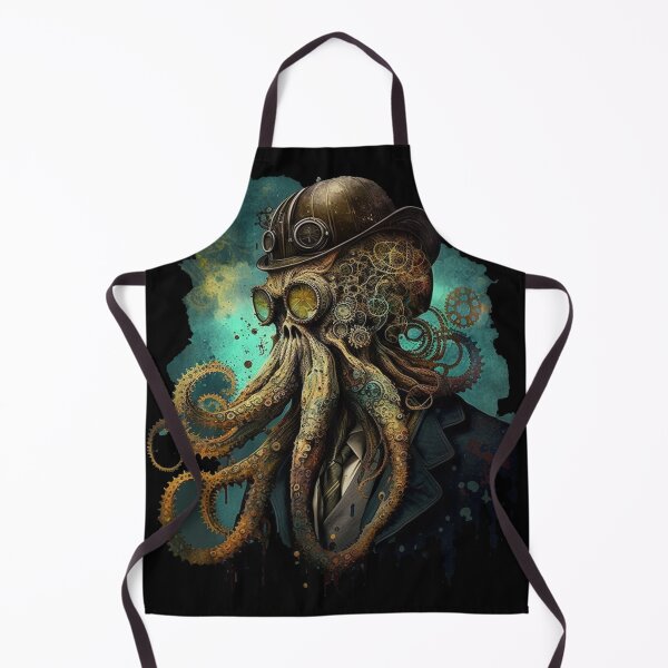 Item preview, Steampunk Animals - Mechanical Octopus #8 (Lord Chtulhu) designed and sold by MindAsylum.