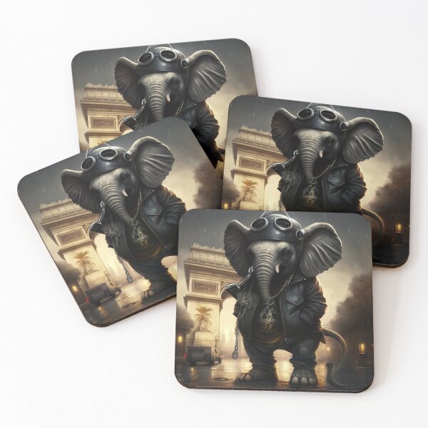 Item preview, Elephant Champ-Elyse designed and sold by madeinfrance1.