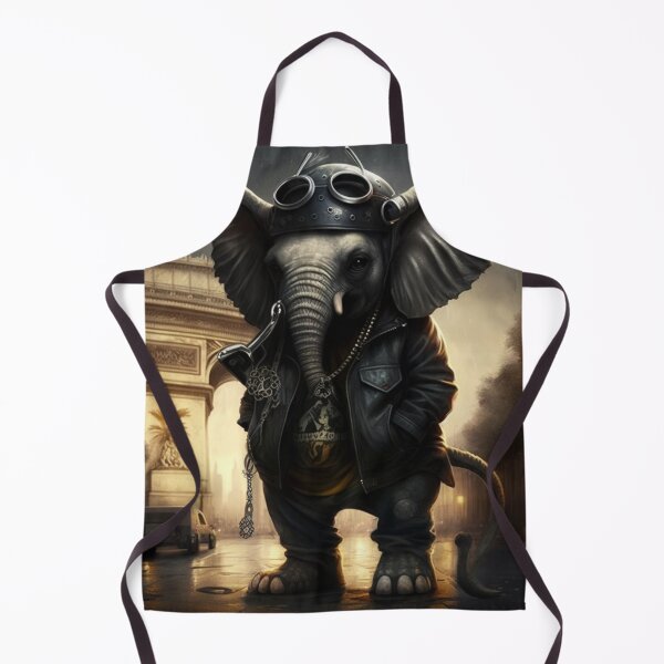 Aperçu de l'œuvre éléphant  Champ-elyse créée et vendue par madeinfrance1.