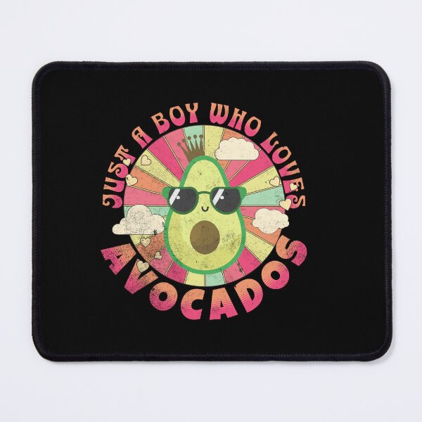 Item preview, Just a Boy Who Loves Avocados Typography Quote designed and sold by thedazzlingmonk.