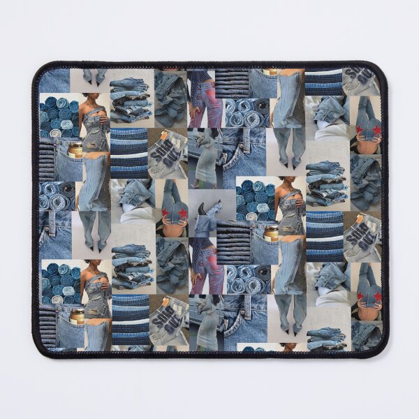 Item preview, denim aesthetic collage designed and sold by morgananjos.