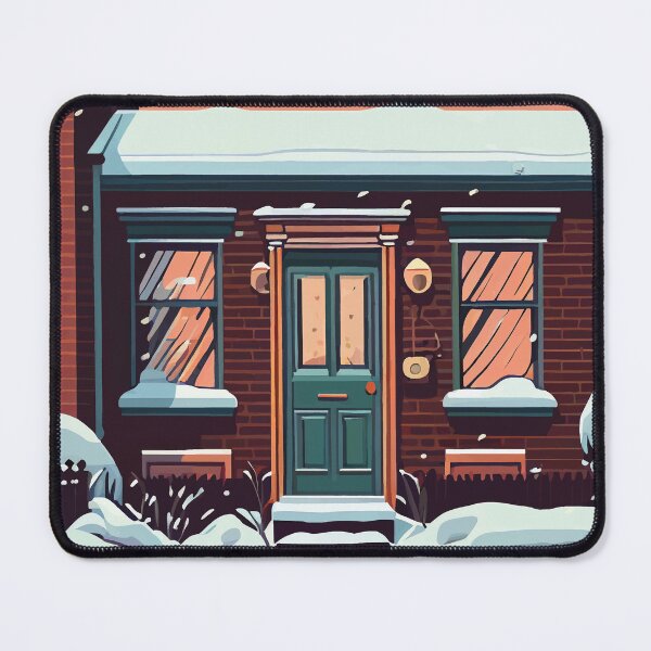 Item preview, Illustration of the front door of house, designed and sold by Ariadna de Raadt.
