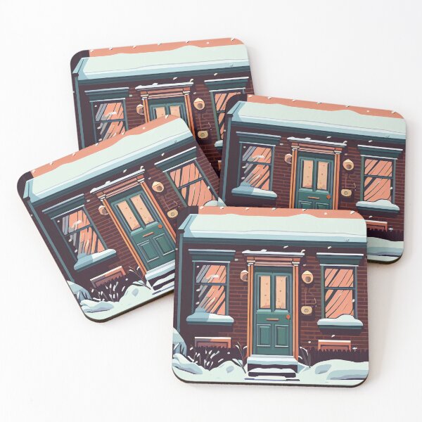 Item preview, Illustration of the front door of house, designed and sold by Ariadna de Raadt.
