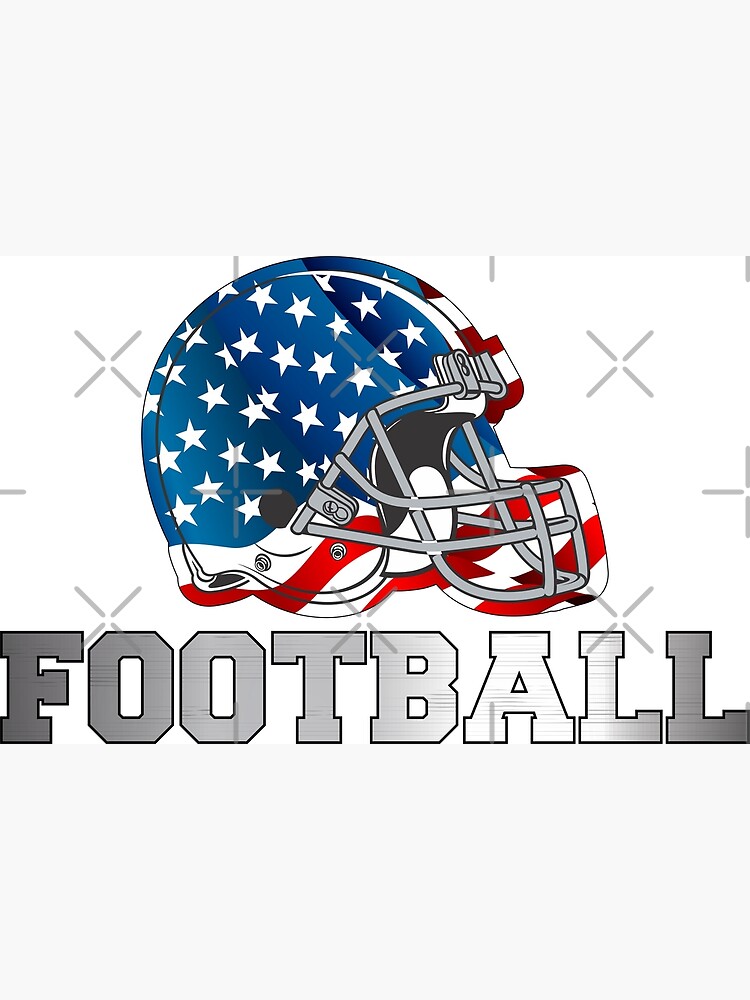 "football made in usa" Poster by station360 Redbubble