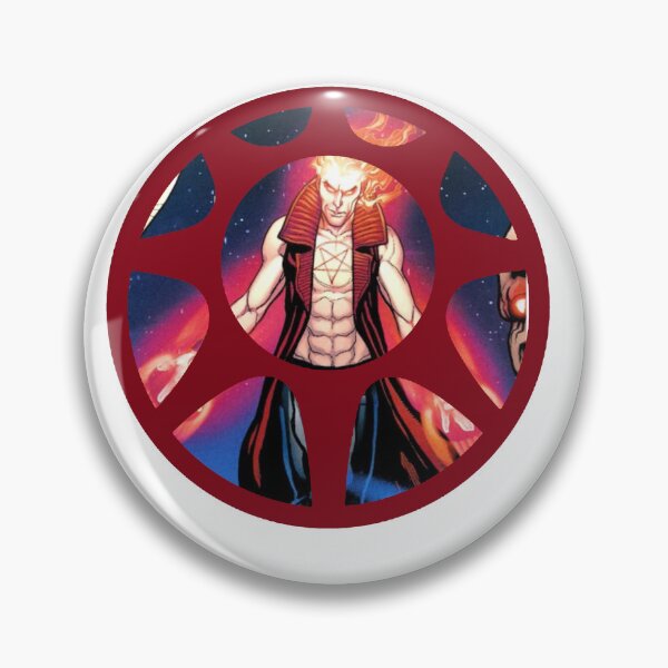 Item preview, Daimon Hellstrom Midnight Sons Circle Logo  designed and sold by Midnightbloodstone.