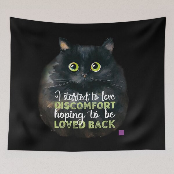 Item preview, I started to love discomfort hoping to be loved back, depression designed and sold by themoniae.