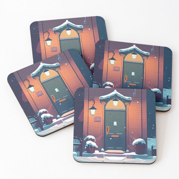 Item preview, Illustration of the front door of house,  designed and sold by Ariadna de Raadt.