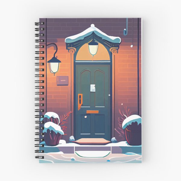 Item preview, Illustration of the front door of house,  designed and sold by Ariadna de Raadt.