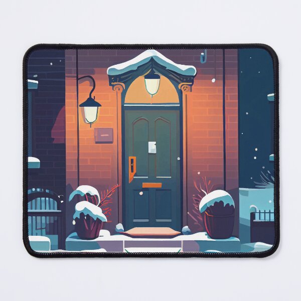 Item preview, Illustration of the front door of house, designed and sold by Ariadna de Raadt.