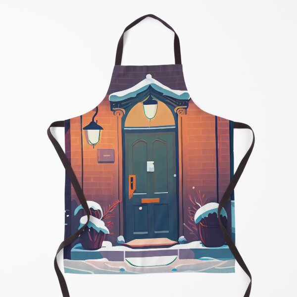 Item preview, Illustration of the front door of house, designed and sold by Ariadna de Raadt.