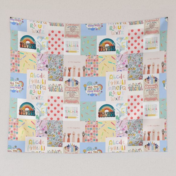 Item preview, teacher aesthetic collage designed and sold by morgananjos.