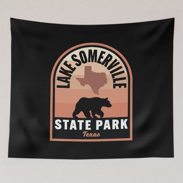 Item preview, Lake Somerville State Park TX Bear designed and sold by HalpinDesign.