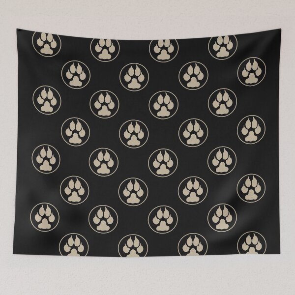 Item preview, grey dog paws designed and sold by andrew JOHNSEN.