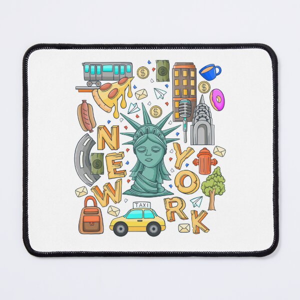 Artikelvorschau, New Yorker Farbkritzel entworfen und verkauft von NomadicQuest.