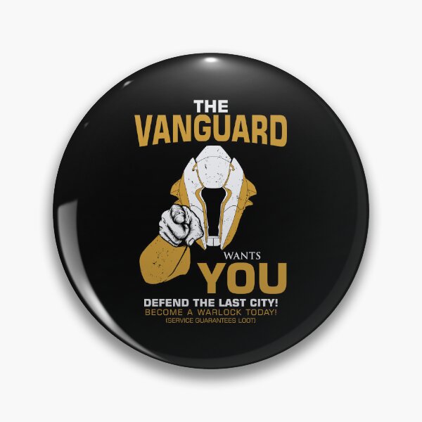 Item preview, THE VANGUARD WANTS YOU (WARLOCK) designed and sold by EXION CREW.