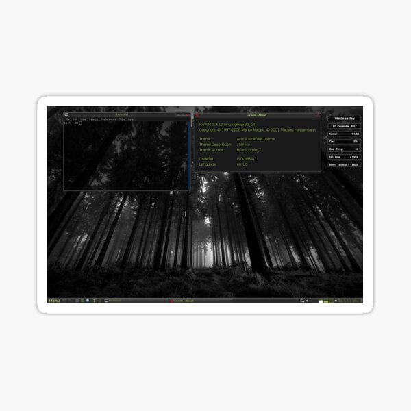 IceWM Ater-ice Sticker