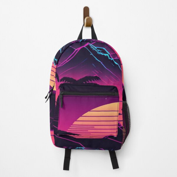 Item preview, Sunset and Palmtrees In The Sunset - Synthwave Style designed and sold by Unwind-Art-Work.