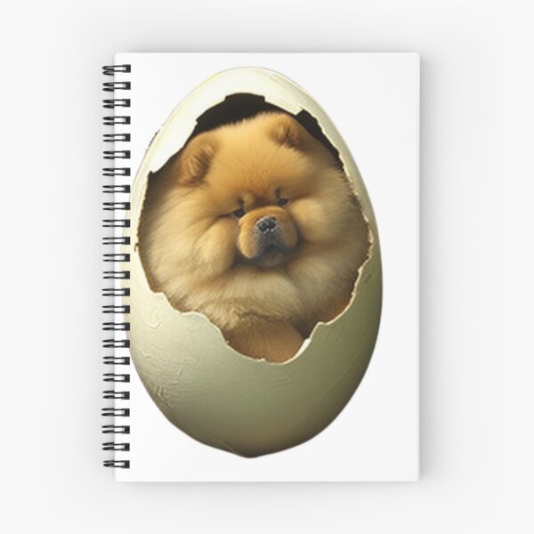 Item preview, dog in the egg designed and sold by elexetyshop ⭐⭐⭐⭐⭐.